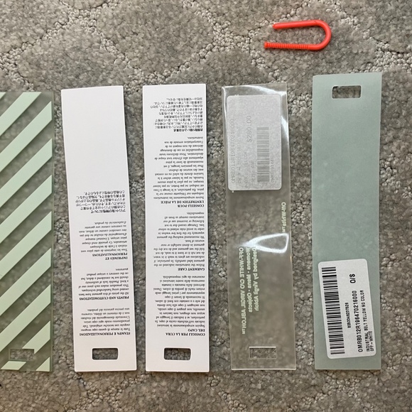 Off-White Classic Industrial Web Logo Belt main image 4